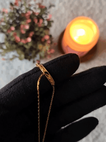 Healing Heart Ring Neckace